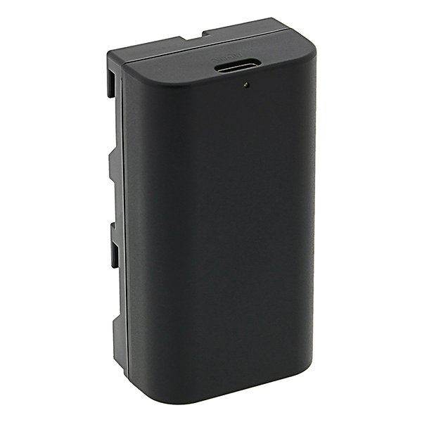 Akku wie Sony NP-F550 mit USB C Anschluss von Patona Platinum