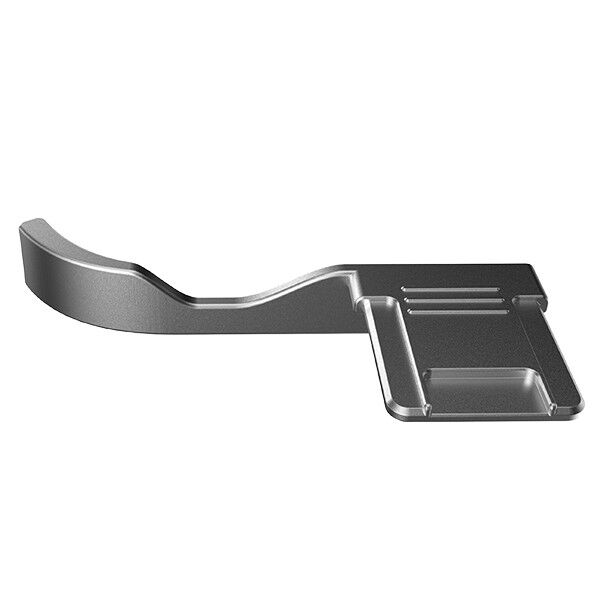 Haida Thumbs Grip für Fujifilm X100VI in Silber Detailansicht