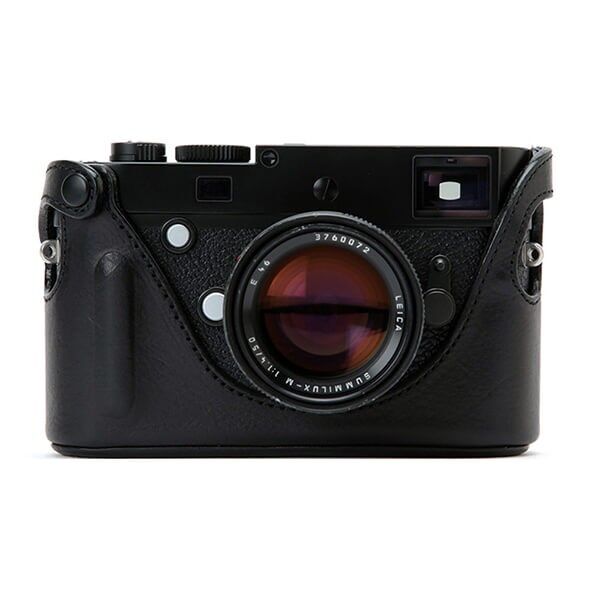 Leica M Artisan & Artist leather case, front view