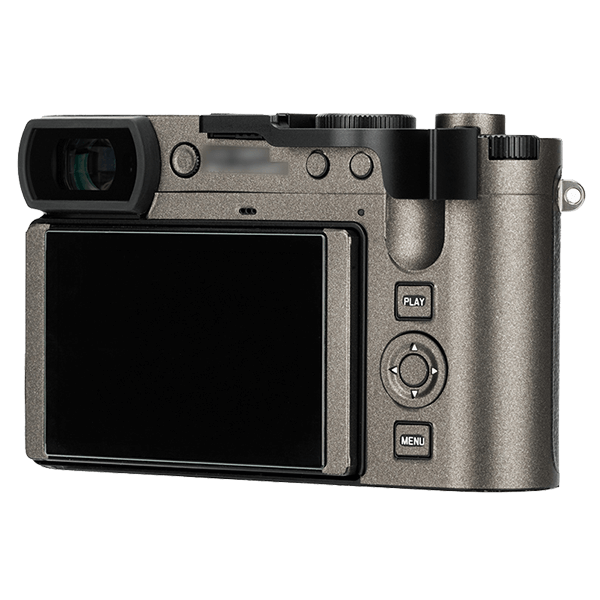 Thumbs Up Grip JJC zu Leica Q3 an Kamera von der Seite