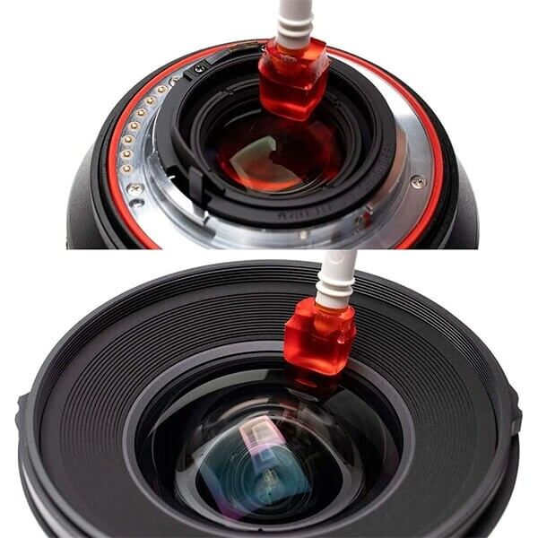 Anwendung des Pentax Sensor Cleaning Kit O-ICK1