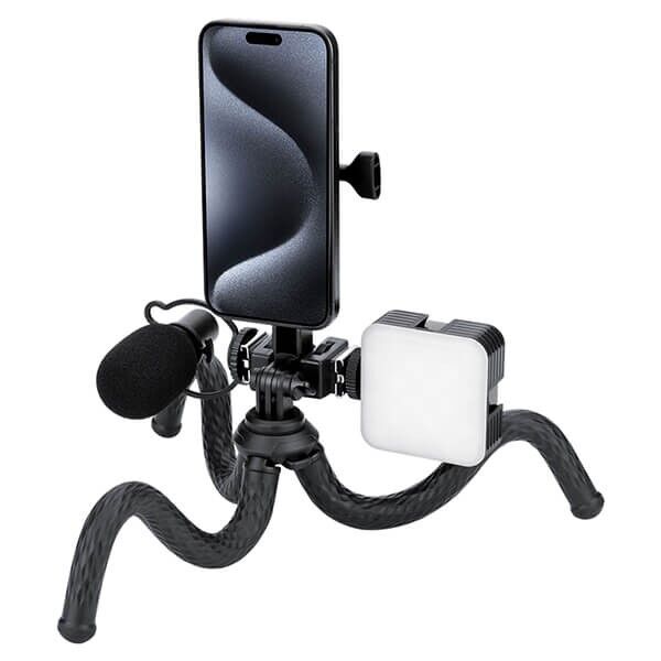 JJC TP-FT2 flexible tripod with MagSafe mount for iPhone JJC TP-FT2 flexible tripod with MagSafe mount for iPhone