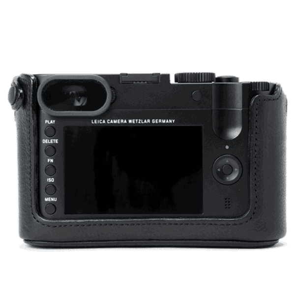 Artisan & Artist LMB-Q BLK Halfcase zu Leica Q in schwarz