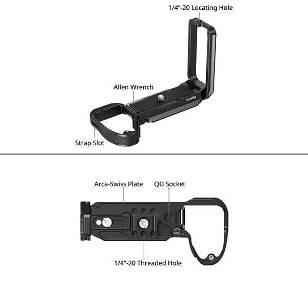 SmallRig L-Bracket for Sony Alpha 7R VI Explained SmallRig L-Bracket for Sony Alpha 7R VI Explained