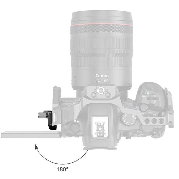 Deckenansicht der SmallRig Kabelklemme für Cage EOS R6III/R5II
