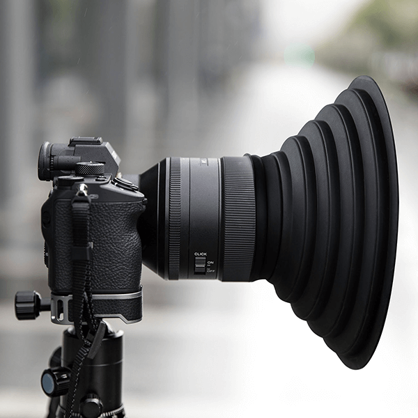 Haida Universelle, entspiegelte, faltbare Silikon-Streulichtblende 70-90mm