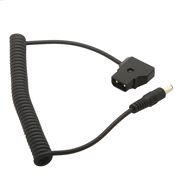D-Tap DC Coiled Cable for DSLR Rig V-mount