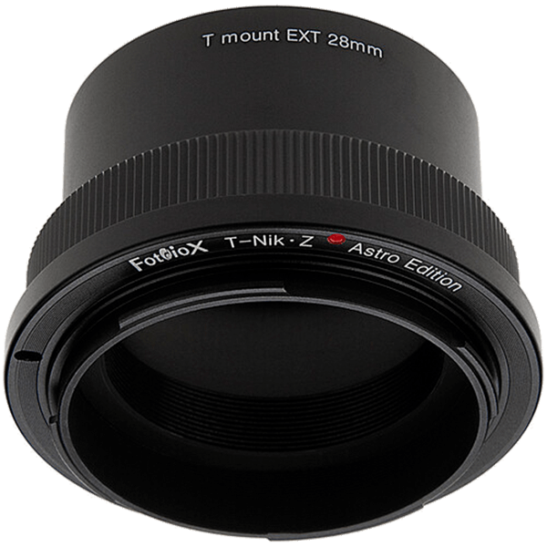 Lens adapter T-Mount T or T-2 to Nikon Z from Fotodiox