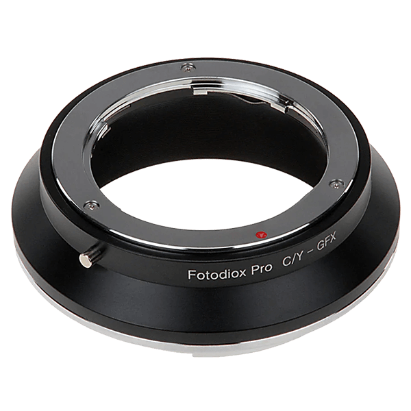 Objektivadapter Contax Yashica auf Fuji GFX