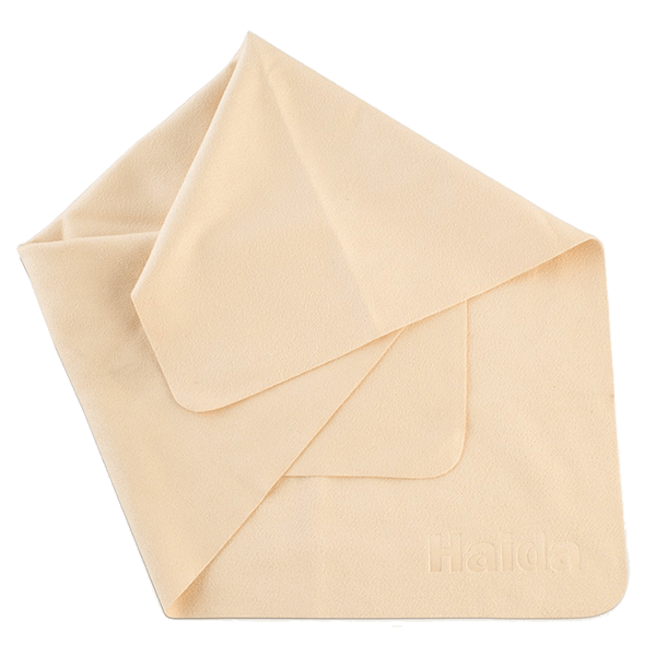 Haida cleaning cloth for objects in yellow color