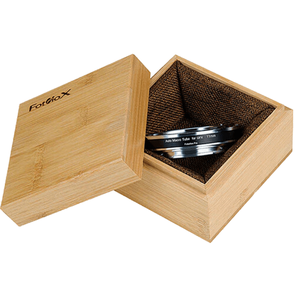 Makro Zwischenring 11mm Auto Fuji GFX von Fotodiox mit Verpackung