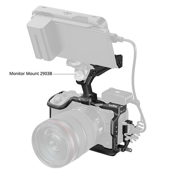 SmallRig Kamerakäfig für Canon EOS R6 V im Video-Setup