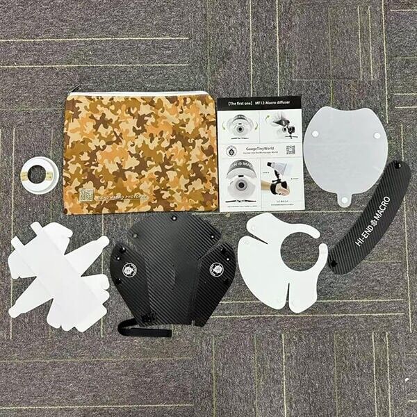Makro Blitzdiffusor Softbox Godox MF12 Makroblitz