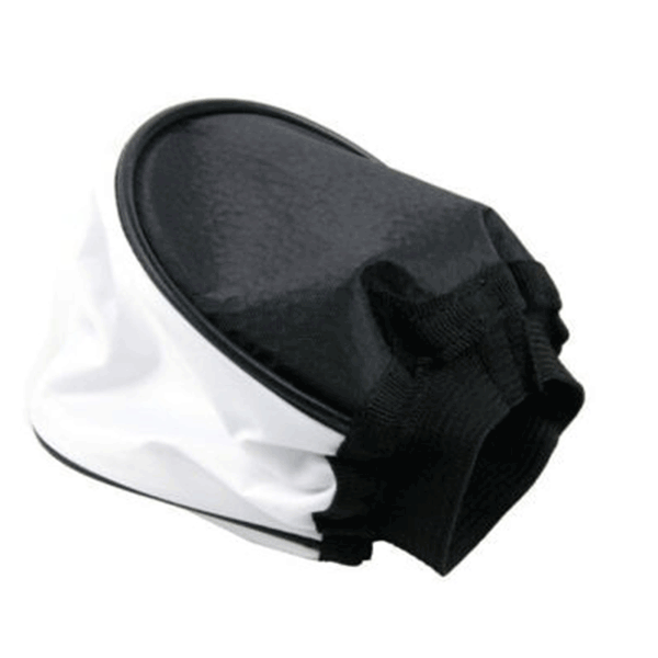 Universal Stoff Blitzdiffusor für Aufsteckblitz kompakt