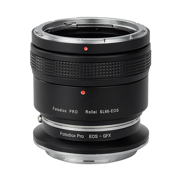 Fotodiox lens adapter Rolleiflex SL66 to Fujifilm GFX