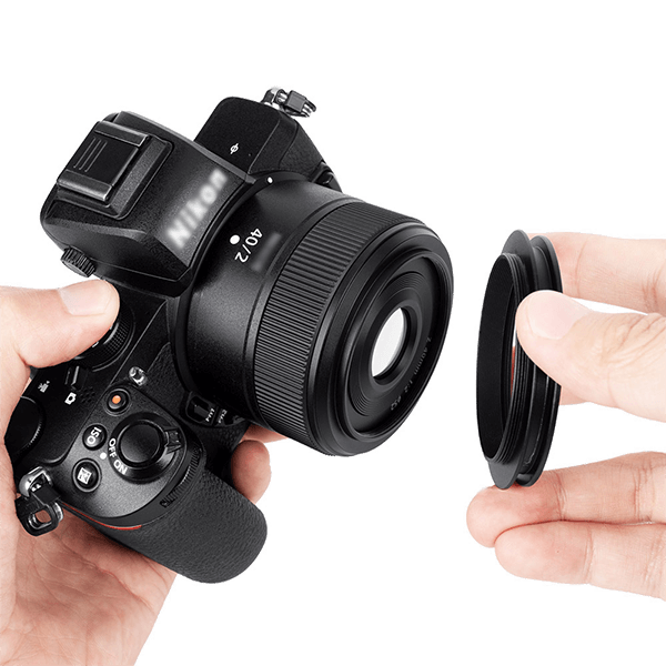 Lens hood for Nikon Z 40mm f2 from JJC