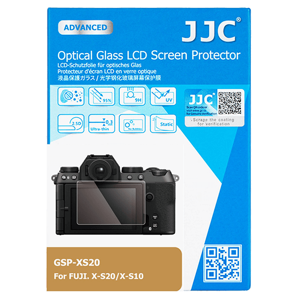 Displayschutz passend zur Fujifilm X-S20 und X-S10