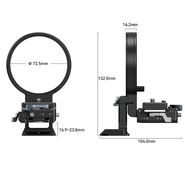SmallRig 4306 drehbare Montageplatte speziell zu Nikon Z Kameras SmallRig 4306 drehbare Montageplatte speziell zu Nikon Z Kameras