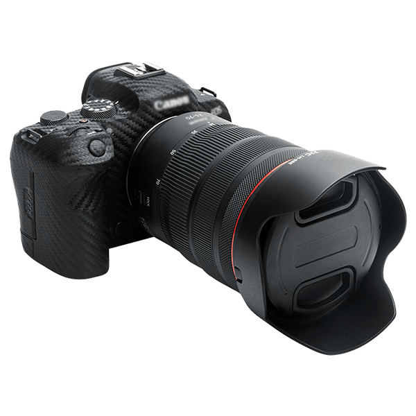 Gegenlichtblende wie Canon EW-88E von JJC LH-88E mit Kamera