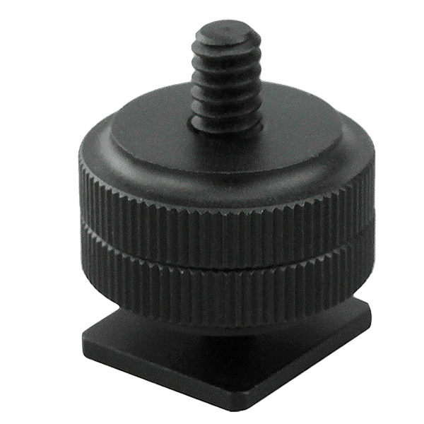JJC Flash Shoe Adapter with 1/4" Screw