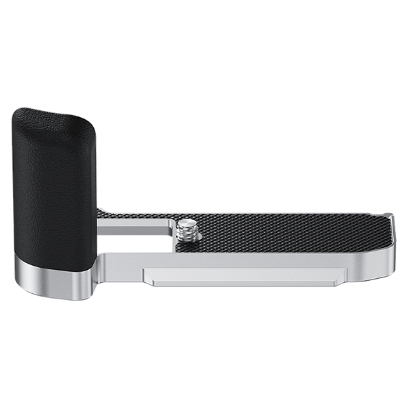 Camera handgrip for Fujifilm X-M5 in silver