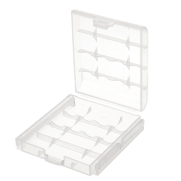 Transport box for AA / AAA batteries Batteries white