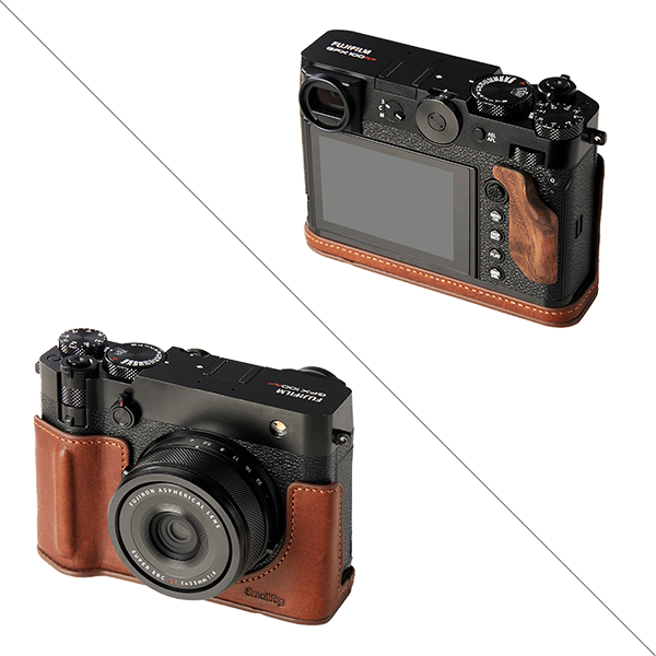 SmallRig Leather Case Kit zu Fujifilm GFX100RF in braun