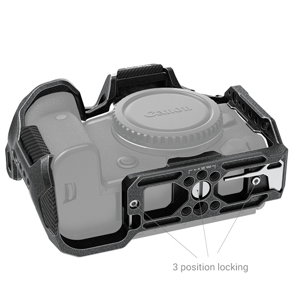 SmallRig Black Mamba Kamera Cage zu EOS R5 R5C und R6 3233