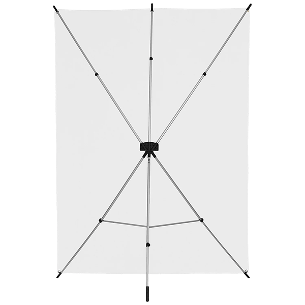 Solid White X-Drop Backdrop Kit