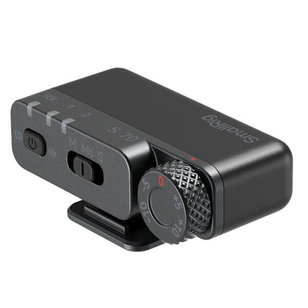 SmallRig S70-A Funkmikrofon Set 2 Sender zu Handy und Kamera