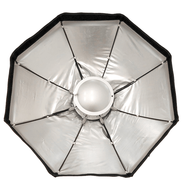 Beautydish faltbar 60cm Silber mit Bowens Mount