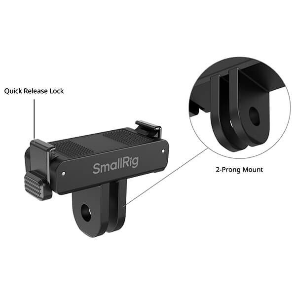 SmallRig Selfie-Stick-Halterung zu DJI Osmo Action 6 oder Nano