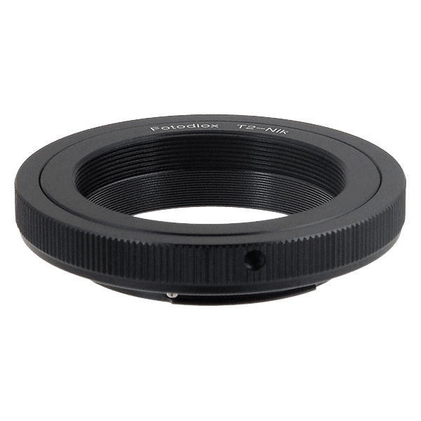 Objektivadapter T-Mount T + T-2 Mount auf Nikon F Mount von Fotodiox