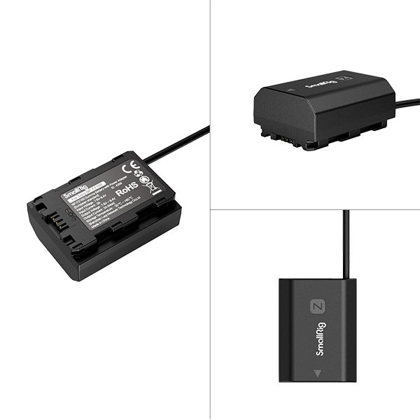 SmallRig NP-FZ100 Batterie-Attrappe mit Netzadapter 4269 Dummy