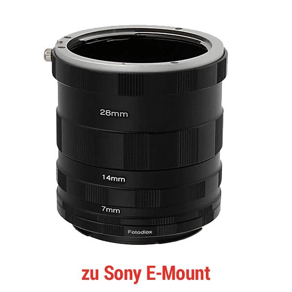 Fotodiox Macro Extension Tube Set for Sony E-Mount