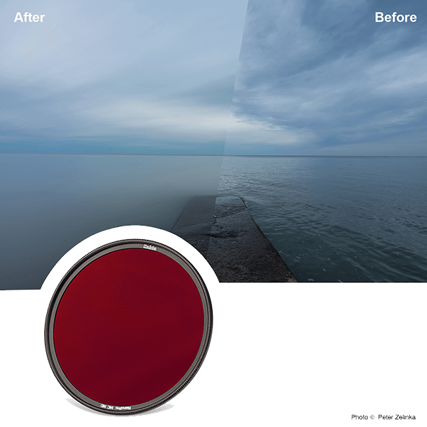 ND Filter Graufilter 3 Blenden 72 mm von Haida mit Nebel