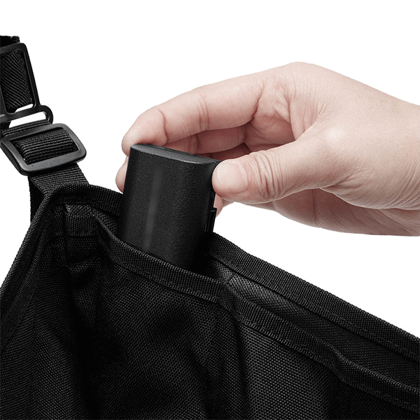 Triangular cloth for weighting to all tripods