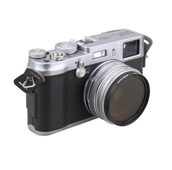 Gegenlichtblende zu Fujifilm Finepix X100 X100S X100T X100F X100V in Silber