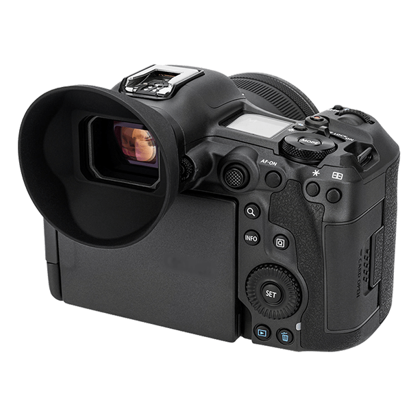 Augenmuschel gross passend zu Canon EOS R5 Mark II an Kamera Hoover