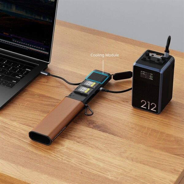 Smallrig Cfexpress Type B Card Reader Case on Table