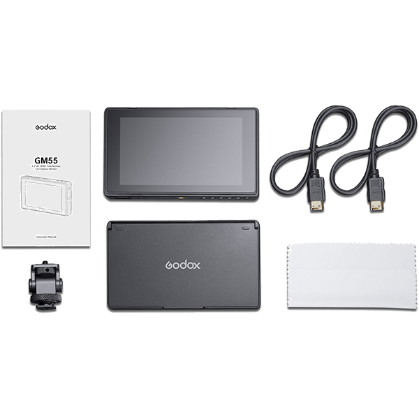 Godox GM55 4K HDMI Touchscreen 5.5" On-camera Monitor