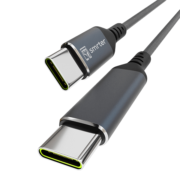USB-C charging and data cable 200cm in black