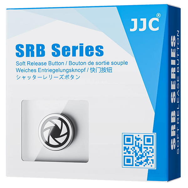 Auslöseknopf mit Blende zu Fujifilm Kameras in silber verpackung