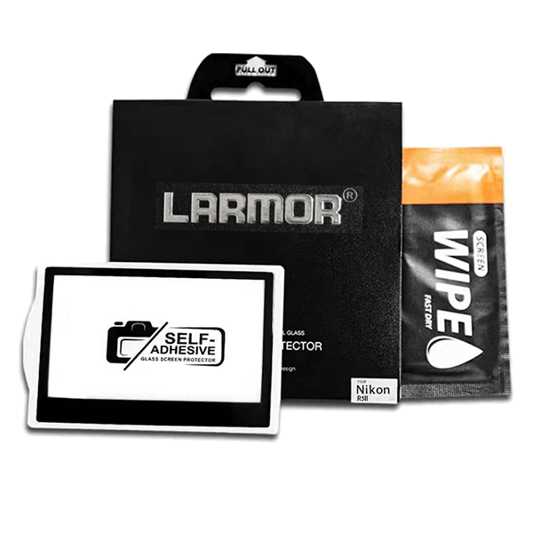 Glass screen protector for Canon R5 Mark II – front view