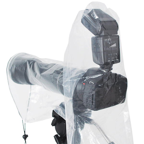 Rain Cover RI-6 for DSLR Cameras with Flashgun 2pcs from JJC