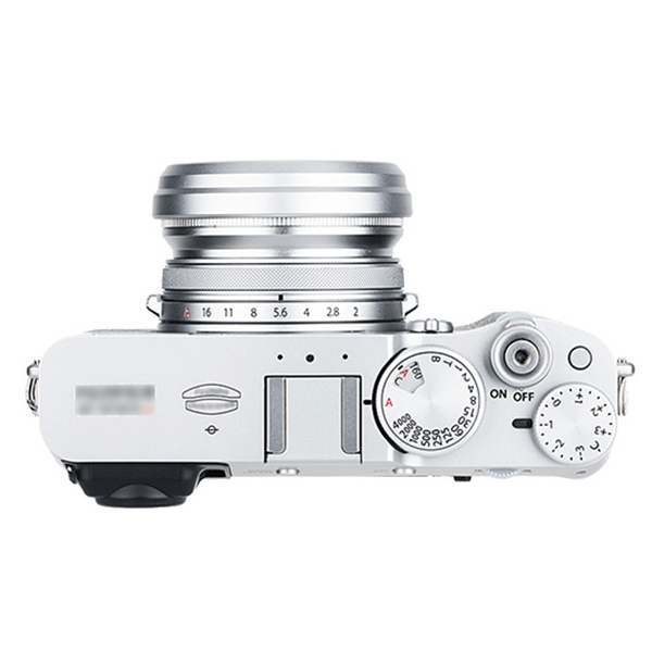 Gegenlichtblende zu Fujifilm X100 Serie in Silber von JJC LH-JX100VII