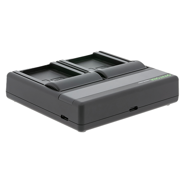 Ladegerät Kamera Akku Dual zu Olympus BLN-1 USB-C