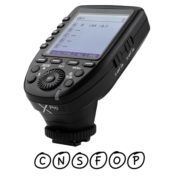 Godox Xpro Radio Flash Remote Trigger for Various Camera Manufacturers