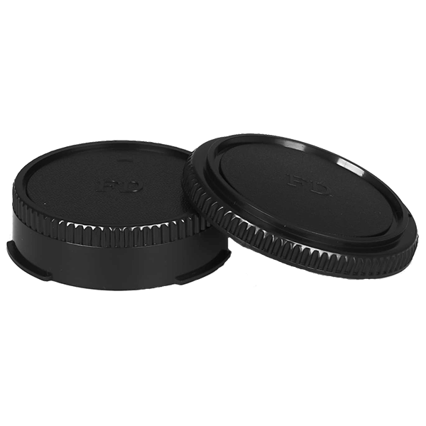 Objektivrückdeckel Set für Canon FD Anschluss