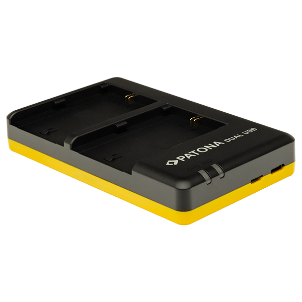 Dual USB charger for Canon LP-EL from Patona
